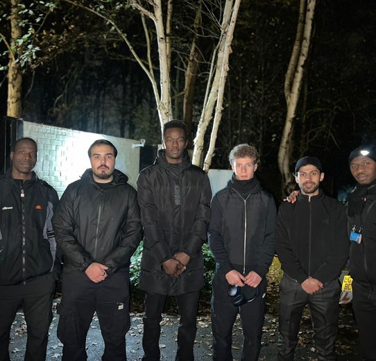 security guard group photo